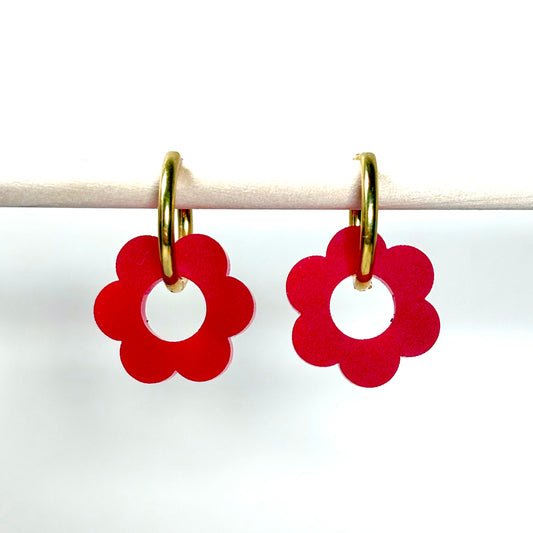 Fée Flora - Rouge Passion (breloque)