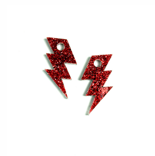 Fée Luméa - Rouge Pailleté (breloque)